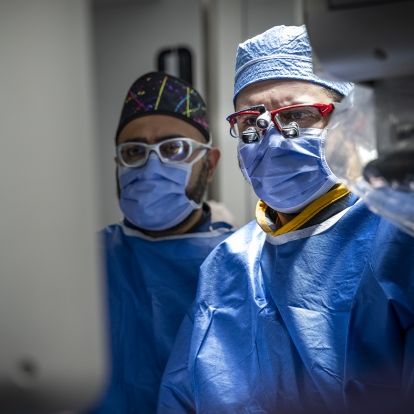 Shockwave 3 Dr. Michael Yacob completes a procedure in KHSC's operating rooms