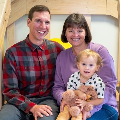 John, Aubrey and Gabby