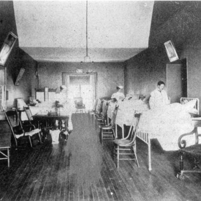 Public ward circa 1898