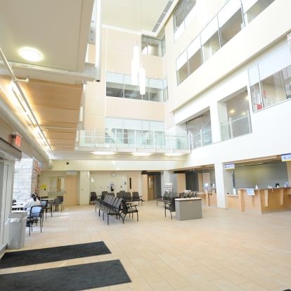 The Burr Lobby space is changing to support an increase in patient flow