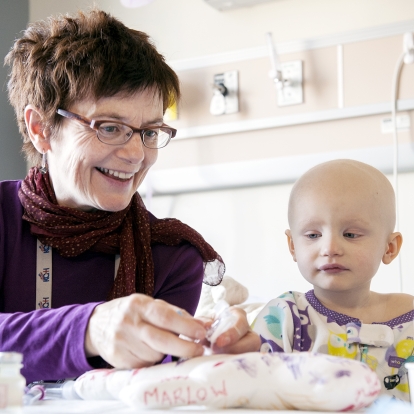 Child Life Specialists help young patients understand their care plan
