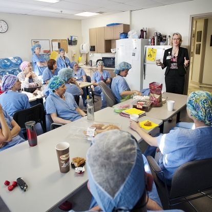 CEO learns a lot from “Neighbourhood visits” with staff