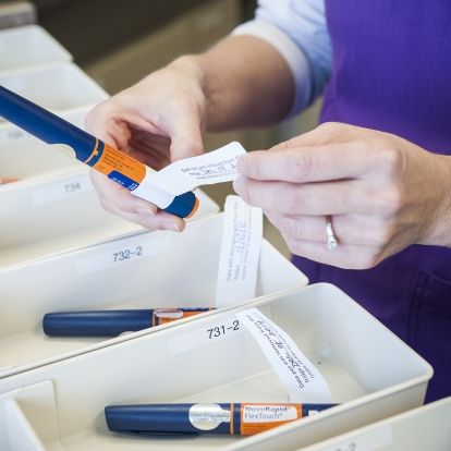 The new insulin pen is now in use across the hospital.