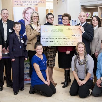 Last year nearly $30,000 was raised to support cancer care at KGH through Relay for Life. This year funds will support a new dermatology clinic at the Cancer Centre.