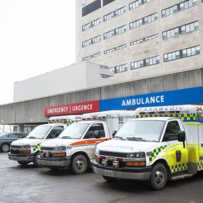 Ambulances at Emergency Department