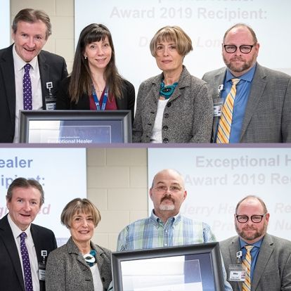 picture of exceptional healer award winners