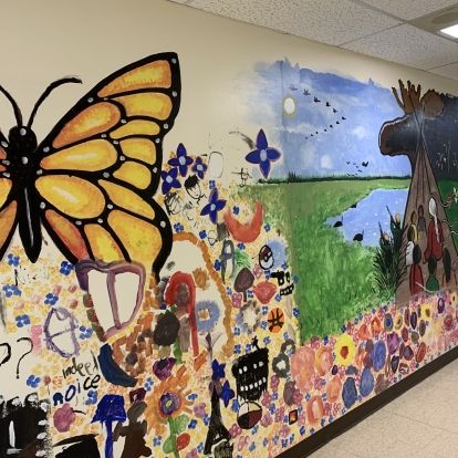 school mural