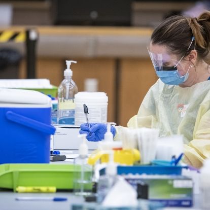 Staff at work in the Assessment Centre