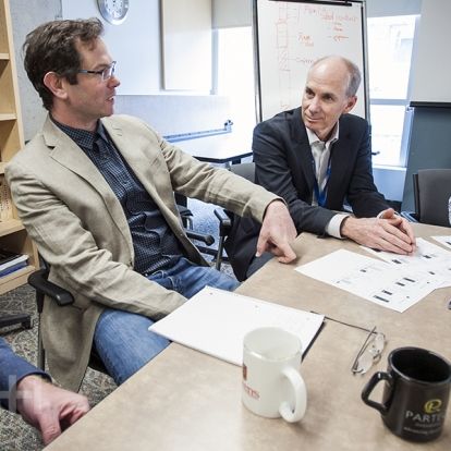 Image of Dr. Vanner and his team