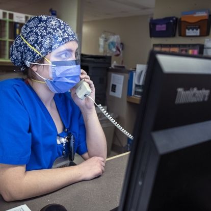 More than 200 people have been redeployed across KHSC