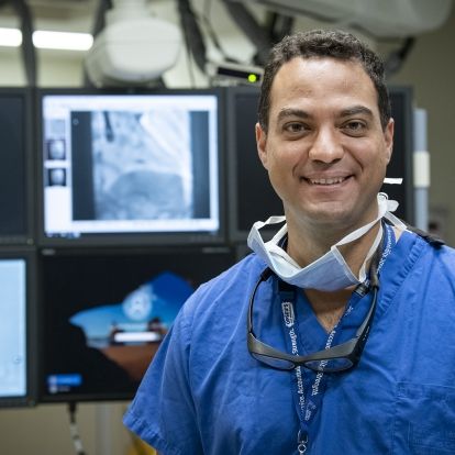 Dr. Wael Abuzeid is this winner for Outstanding Clinician Innovator