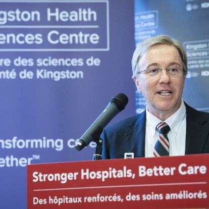 KHSC President and CEO Dr. David Pichora