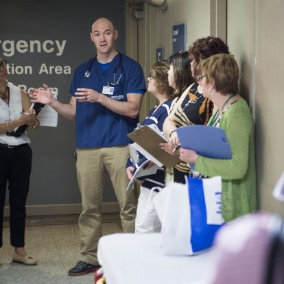 Nurse Practitioner Danny Quann talks about the patient flow improvements and challenges in our Emergency Department.
