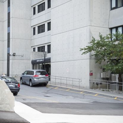 Vehicles are asked to use the Armstrong entrance located off of Lower University Ave