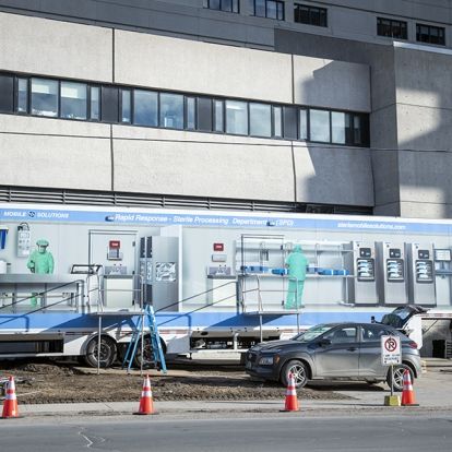mobile sterilization unit