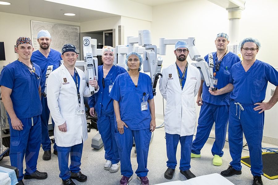 a group of surgeons
