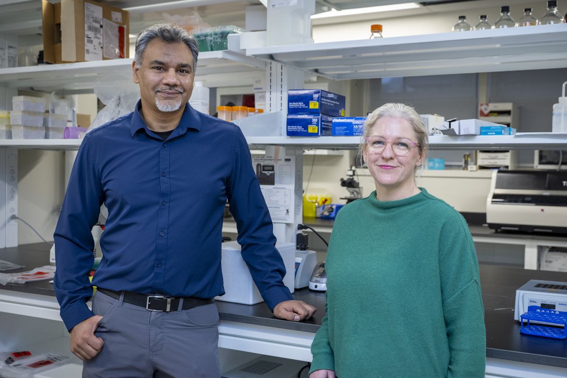 Shakeel Virk and Dr. Hay