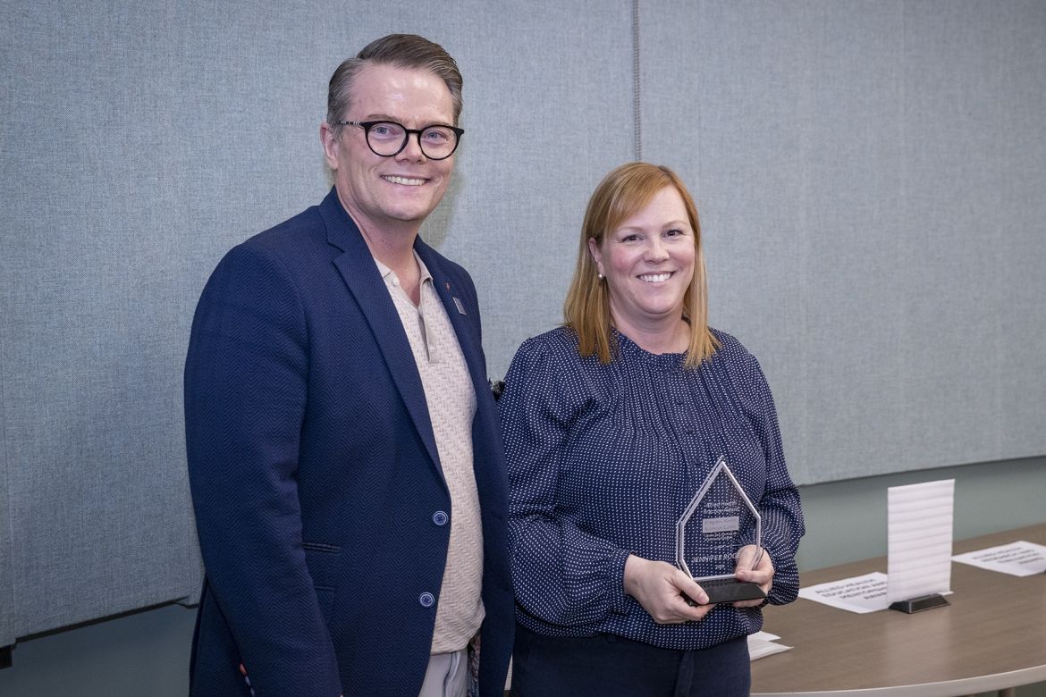 Award winner Jennifer Rogers, Psychotherapist