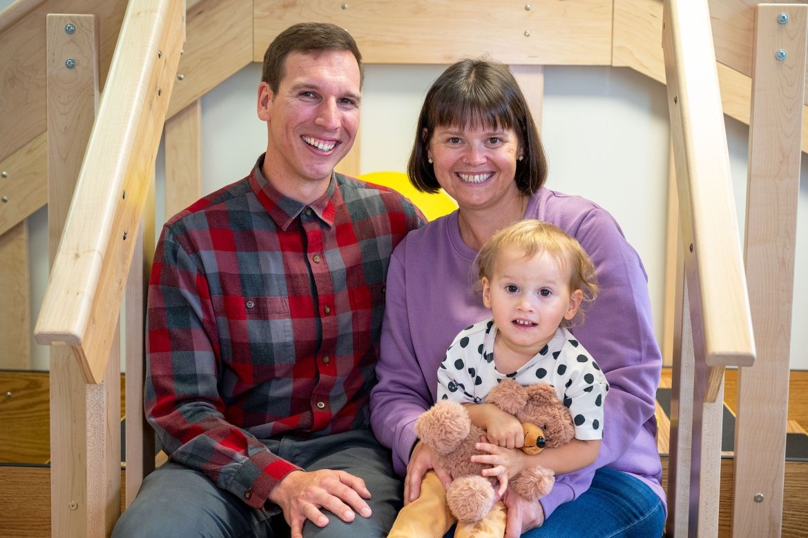 John, Aubrey and Gabby