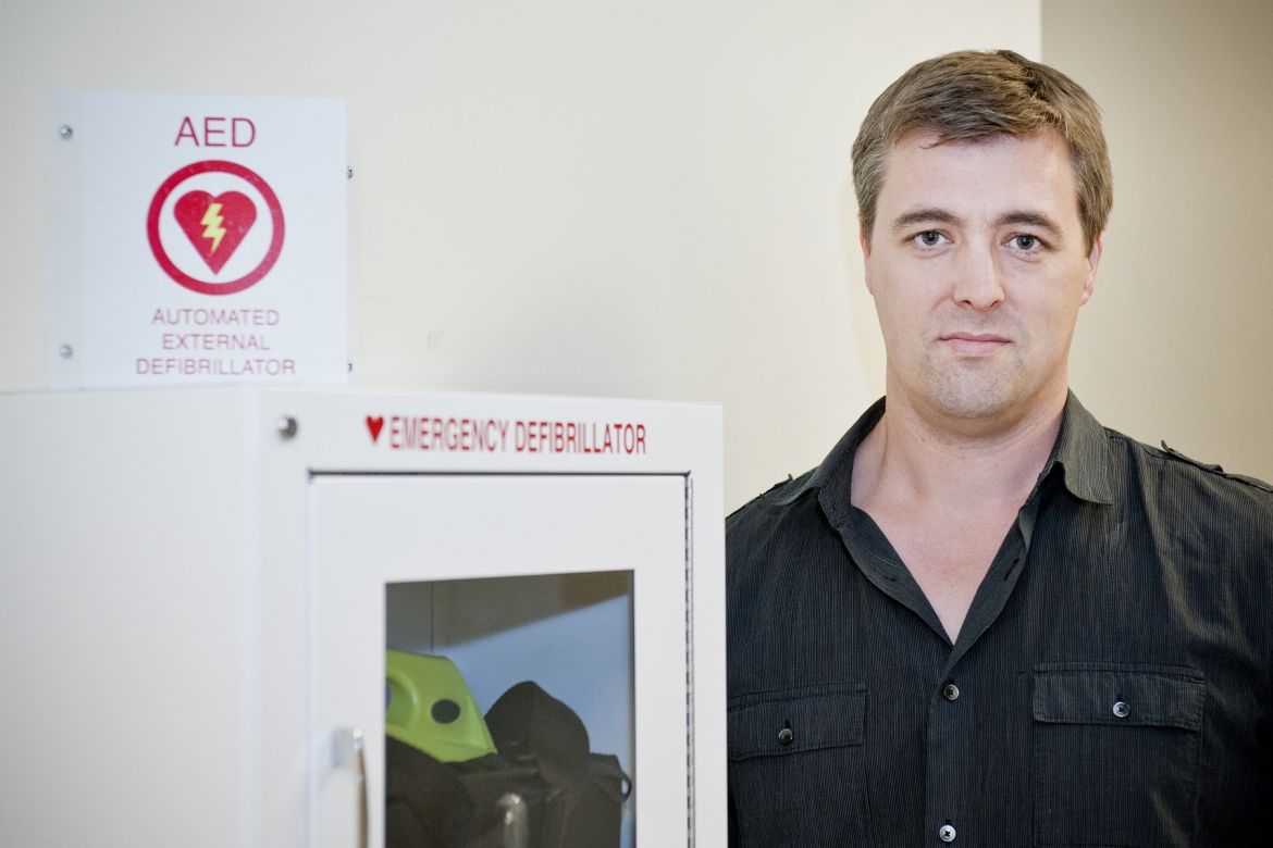 KGH physician Dr. Steven Brooks was the driving force in launching the PulsePoint app in Kingston.