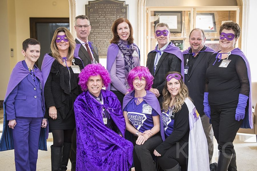Staff, physicians and families at both KGH and HDH recognize World Prematurity Day
