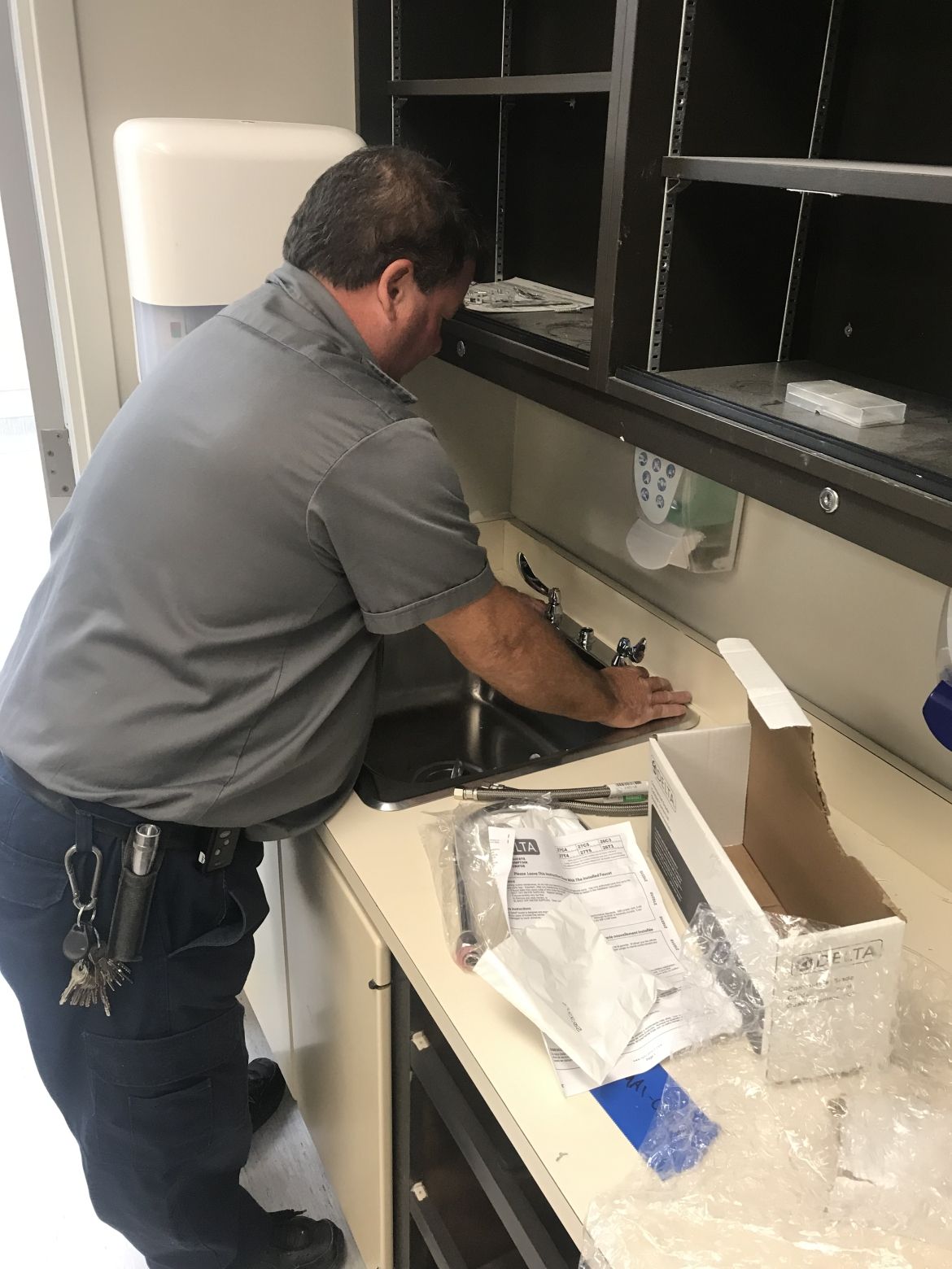 installing new plumbing