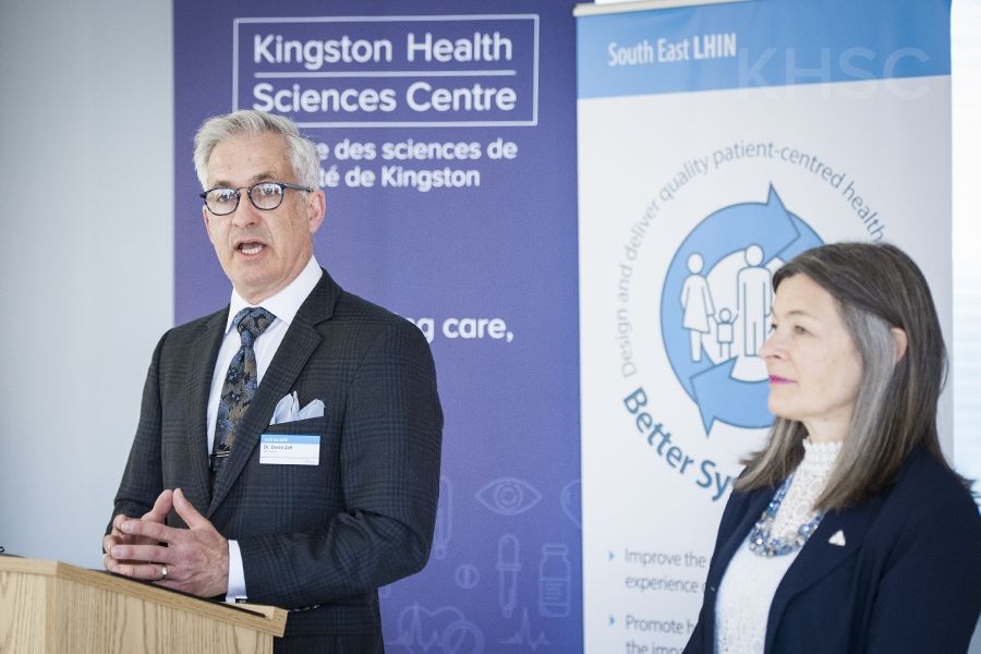 SELHIN VP Clinical Dr. David Zelt and MPP Kiwala speak about the benefits of the clinic