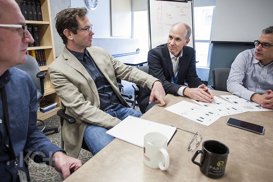 Image of Dr. Vanner and his team