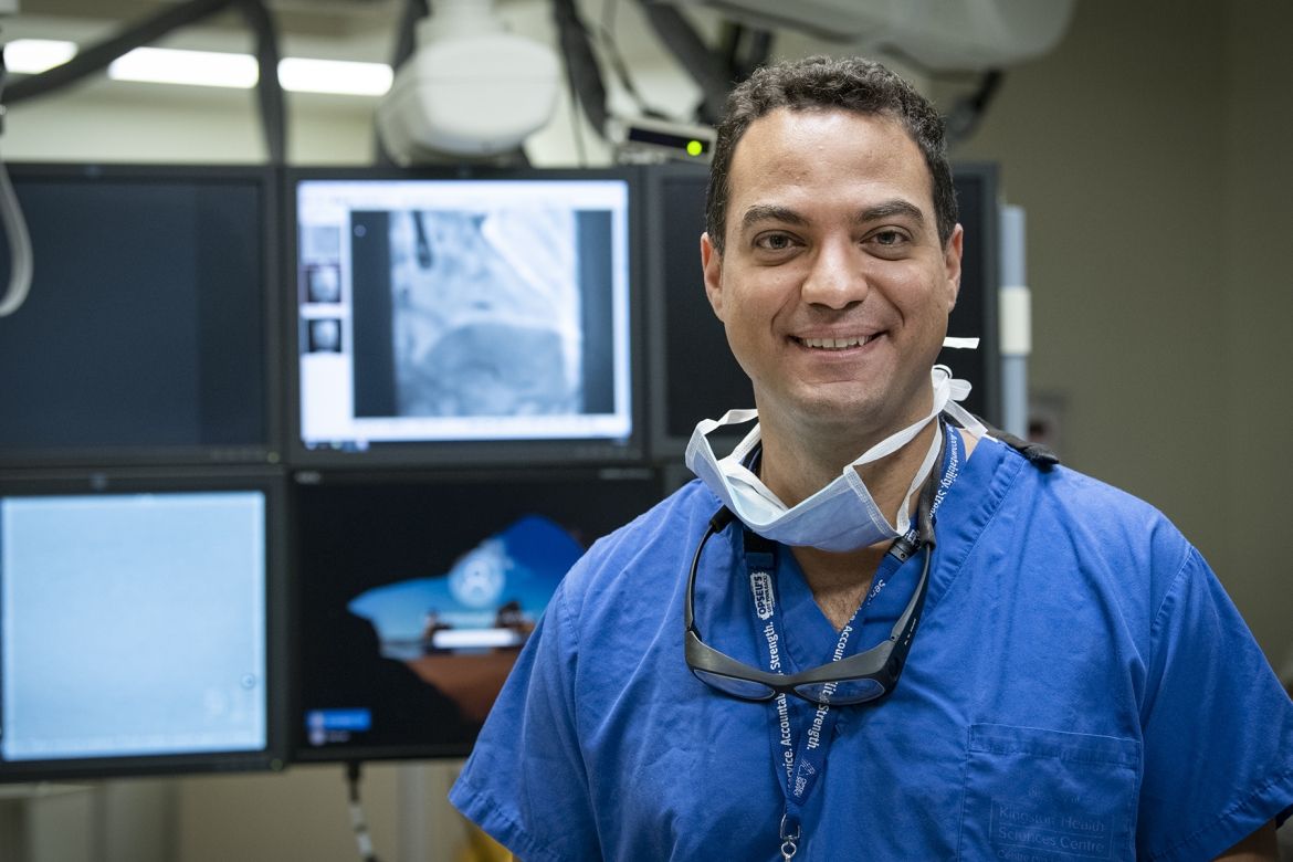 Dr. Wael Abuzeid is this winner for Outstanding Clinician Innovator