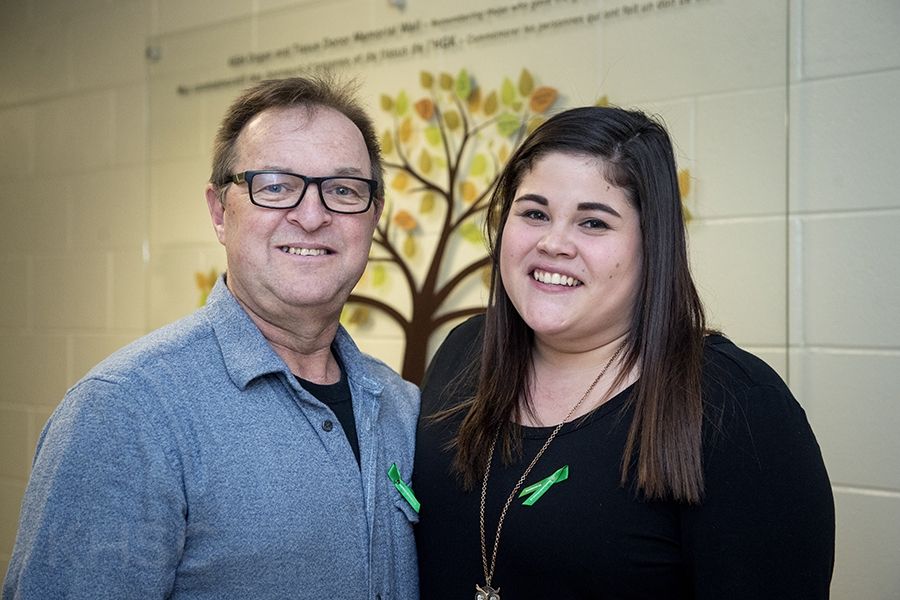 Donnie Brinklow and his daughter Nicole are grateful for every day and the gift from their donor