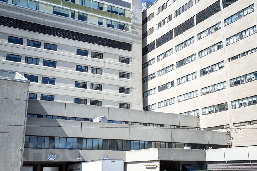 The roof area beside the current MRI scanner along King Street will be undergoing renovations over the next few weeks to prepare for the installation of a second MRI scanner