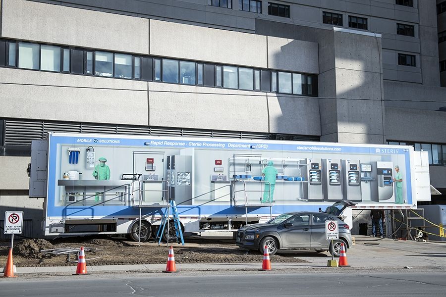 mobile sterilization unit