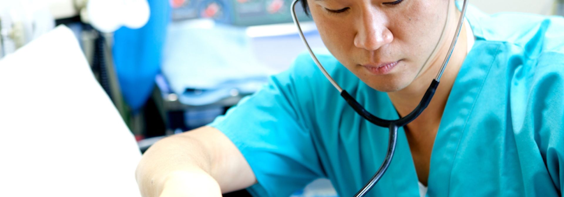 Doctor with a patient