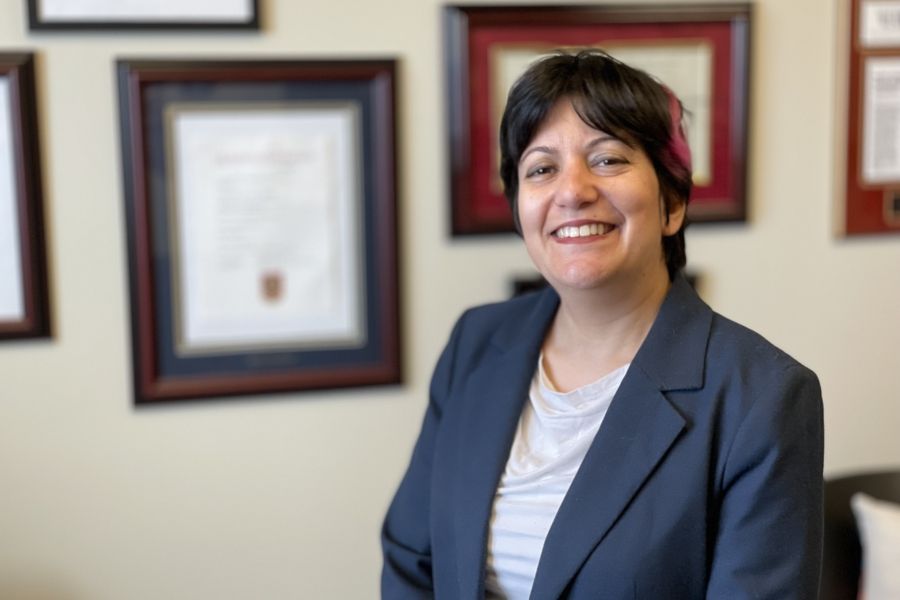 A headshot of Dr. Alavi