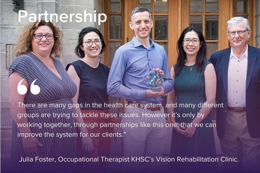 partnership low vision team award