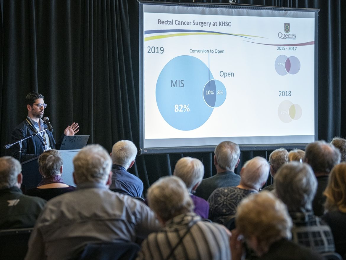 A presentation at the 2020 Colorectal Cancer Education Day