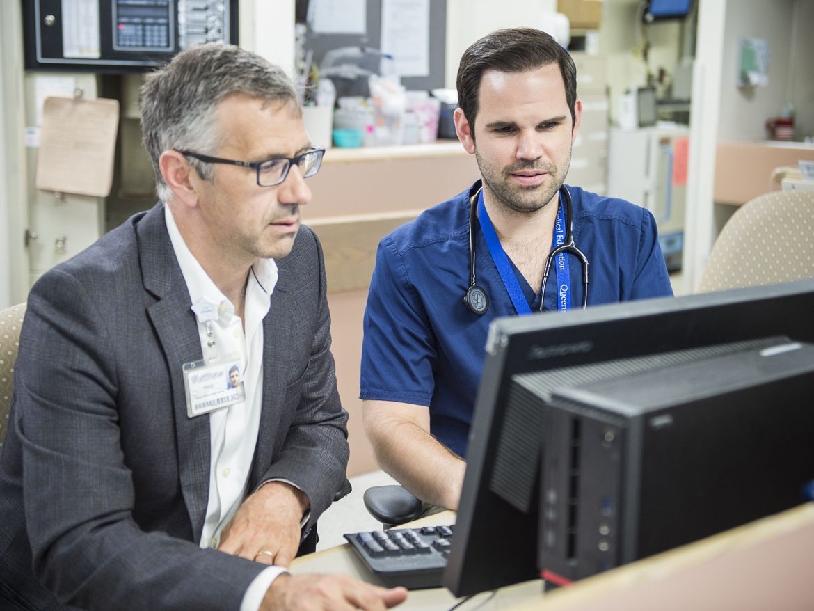 cbme.jpg This year our partners at Queen’s University rolled out a new way to train the medical residents who train at KHSC. These learners are now trained and assessed using a new model called competency-based medical education (CBME) and Queen’s is the first school in North America to implement it across all of its specialty programs all at once. This new method will help ensure graduates are kind, compassionate and above all competent physicians.