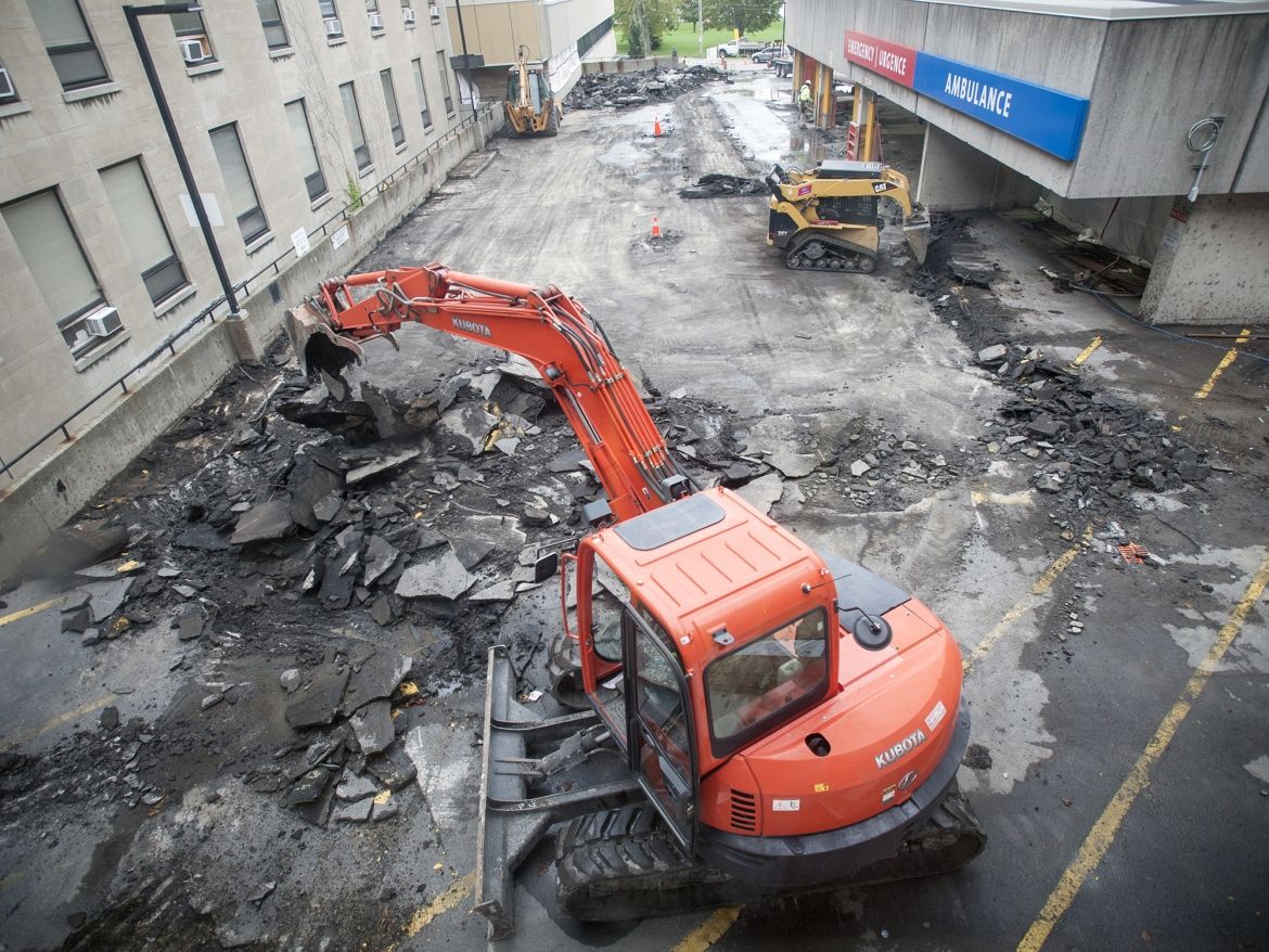 Emergency Department Ramp renos