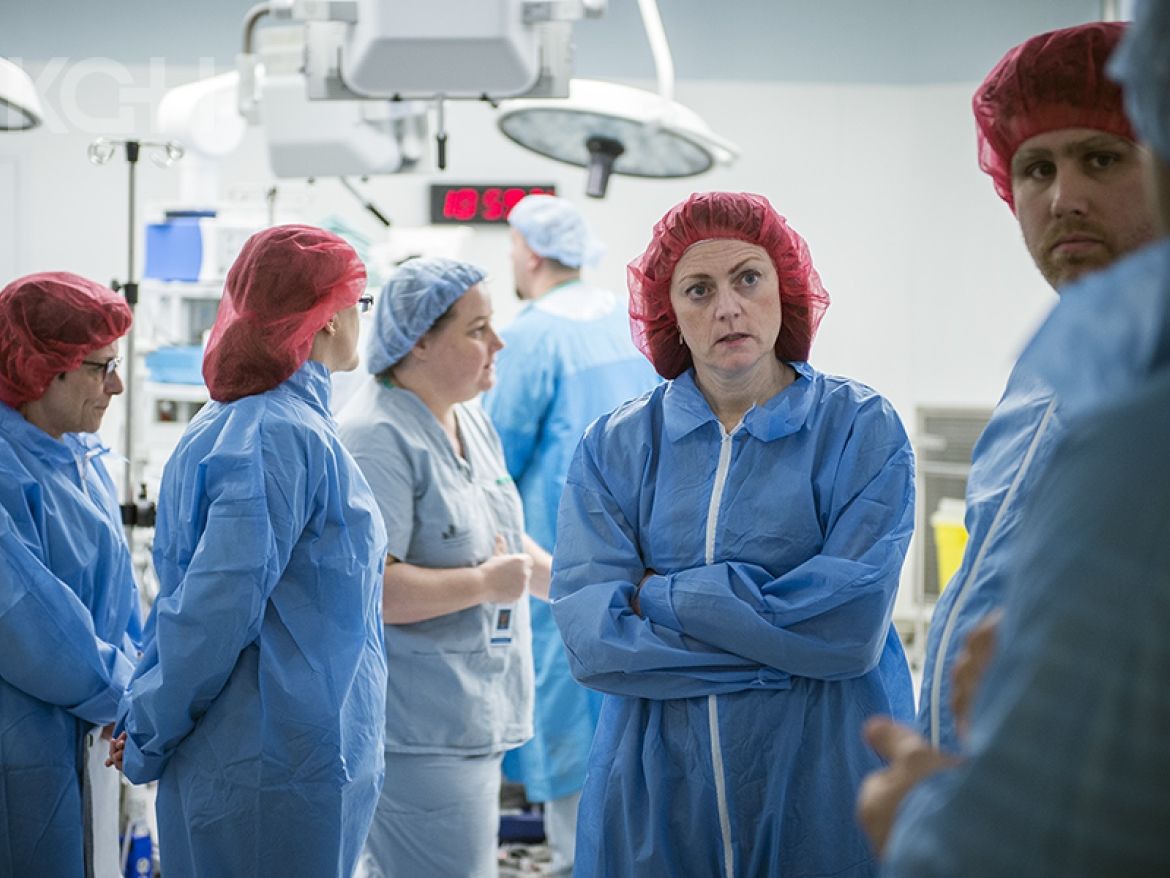 KGH staff tour other hospitals to see what is possible with redevelopment