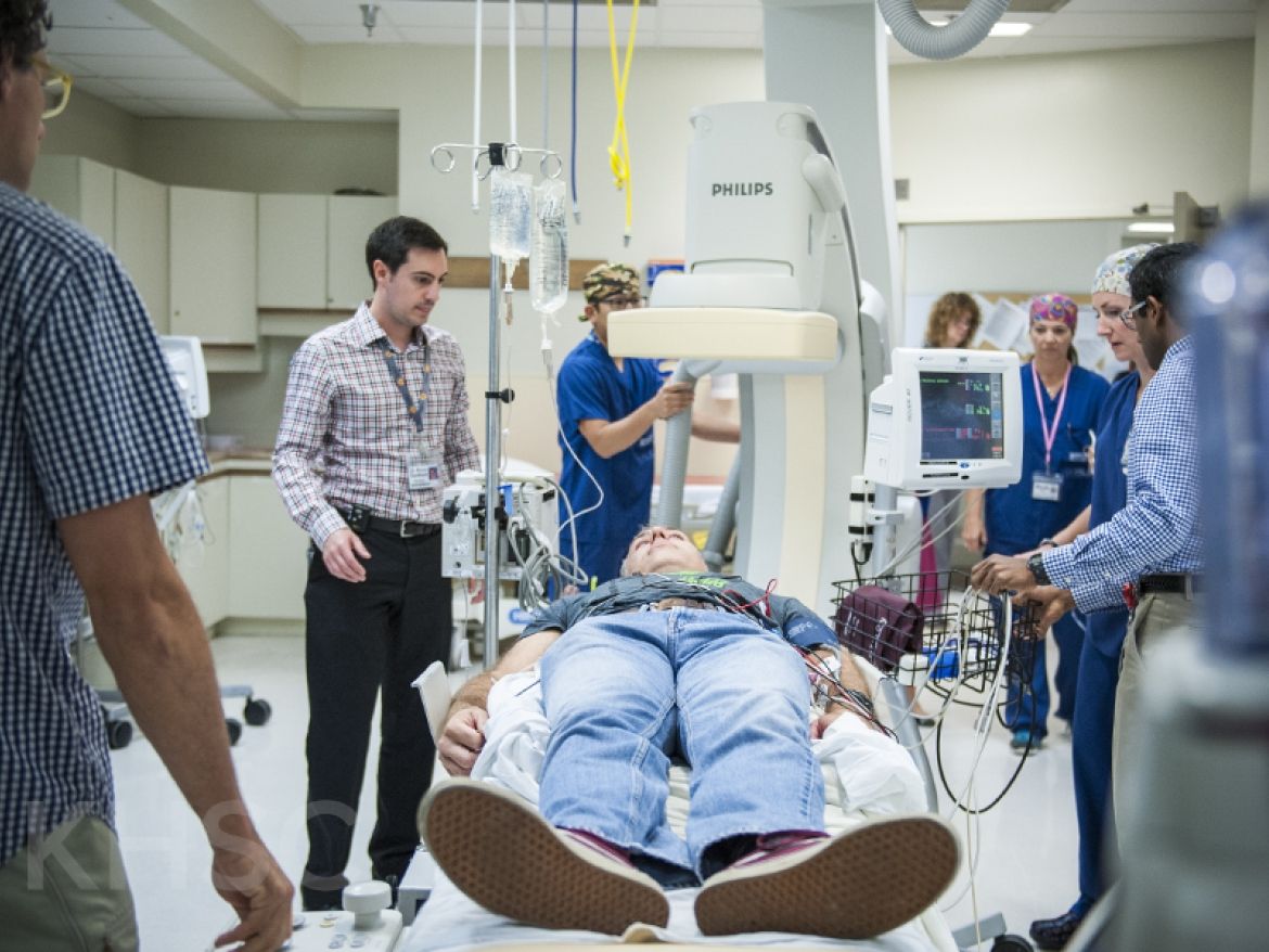 stroke.jpg A new stroke treatment is now available 24/7 at KHSC and it’s already proving to be a game changer for some patients. KHSC has become one of a small number of hospitals in Ontario that is now able to offer this procedure. Its called an Endovascular Thrombectomy (EVT) and during the procedure a team of experts work together to delicately remove that clot using a catheter.